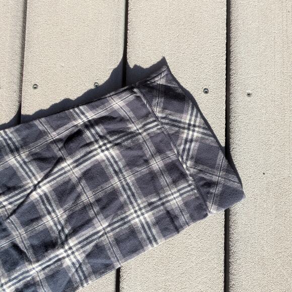 Mens 4X Button Up Plaid Flannel Majestic International XXXXL Pocket Long Sleeve - Picture 6 of 9